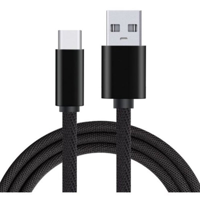 1.2 M Usb Type C 5A Super Fast Charge Cable For Huawei P10 / Mate10 P20 P9 Black