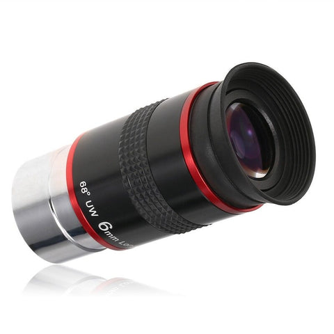 1.25Inch 68 Degree Wide Angle Eyepiece Planetary Lens
