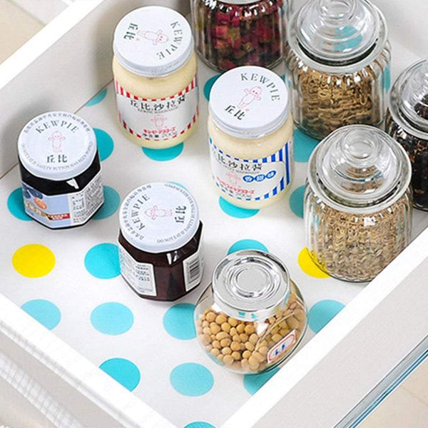 Place Mats Non Slip Colourful Waterproof Shelf Drawer Liners