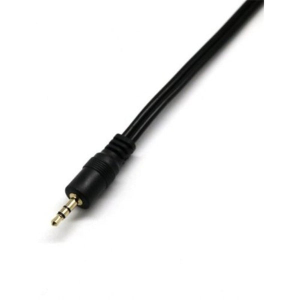 1.5M 3.5Mm Jack On Rca To Aux Connector Cables Black Audio Cables & Adapters