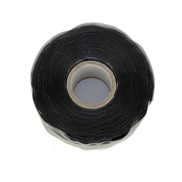 1.5M Extra Strong Weatherproof Self Bonding Silicone Sealing Tape For Coax Connectors Black Adhesive Tapes