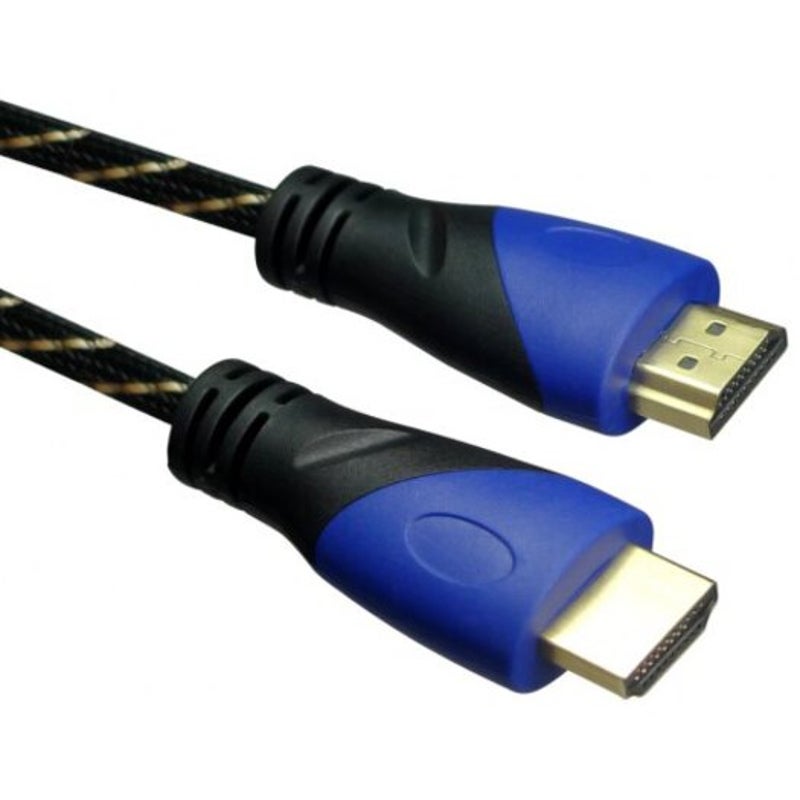 1.5M Hdmi To Cable Blue And Black Monitor/Av Cables & Adapters