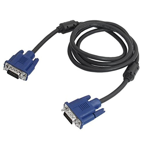 1.5M Vga 15 Pin Male To Plug Tv Laptop Lcd Pc Computer Monitor Cable Wire Lead
