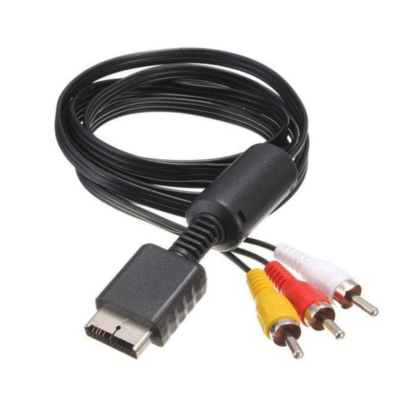 Gaming Consoles 1.8 M Composite Av To Rca Cable For Sony Playstation Ps2 Ps3 Psx Cables & Adapters