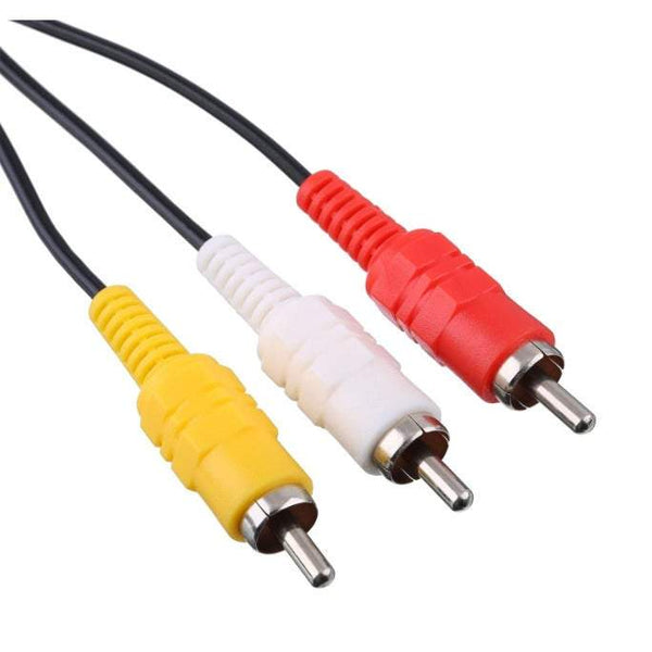 Gaming Consoles 1.8 M Composite Av To Rca Cable For Sony Playstation Ps2 Ps3 Psx Cables & Adapters