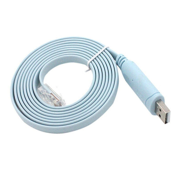 1.8M Usb To Rj45 For Cisco Console Cable Debug Line A7h5 H3c Hp Arba Huawei Router Rollover Other Networking Cables