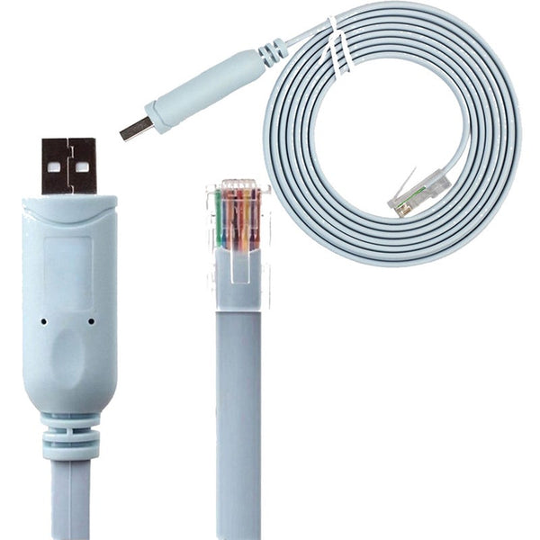 1.8M Usb To Rj45 For Cisco Console Cable Debug Line A7h5 H3c Hp Arba Huawei Router Rollover Other Networking Cables