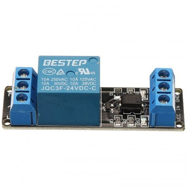 1 Channel 24V Relay Module For Arduino Silk Blue Relay Accessories