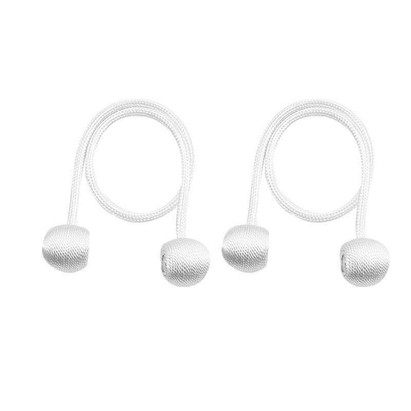 Curtains 1 Or 2 Pairs Of Clips Magnetic Ball Home Holdbacks Tiebacks Backs Buckle Curtain Poles & Accessories