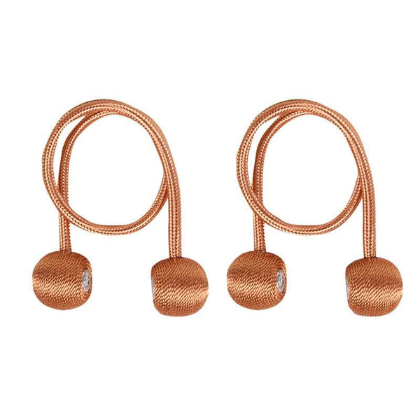 Curtains 1 Or 2 Pairs Of Clips Magnetic Ball Home Holdbacks Tiebacks Backs Buckle Curtain Poles & Accessories