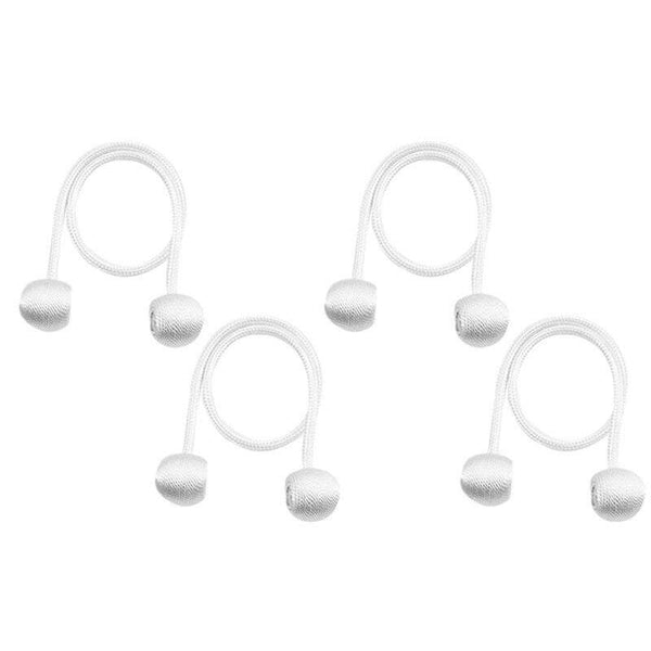Curtains 1 Or 2 Pairs Of Clips Magnetic Ball Home Holdbacks Tiebacks Backs Buckle Curtain Poles & Accessories