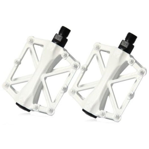 Aluminum Alloy Mtb Bmx Fixed Gear For Bicycle Cycling White Pedals