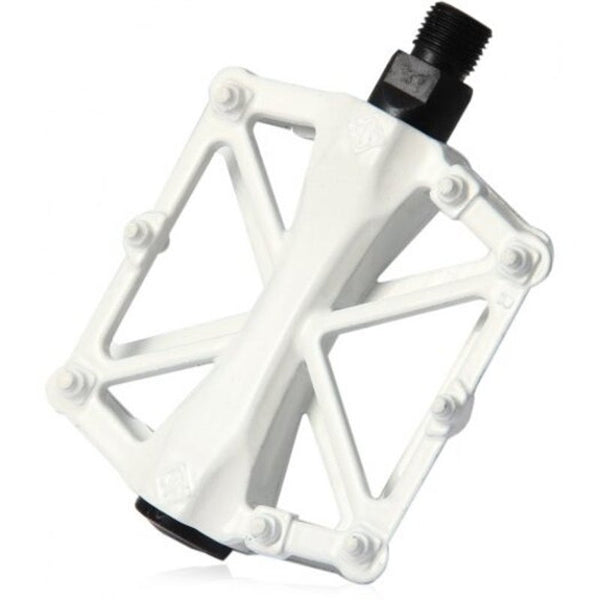 Aluminum Alloy Mtb Bmx Fixed Gear For Bicycle Cycling White Pedals