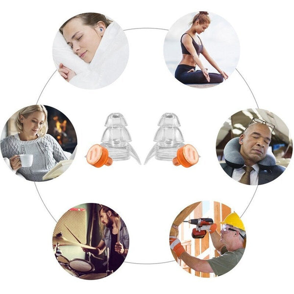 Noise Cancelling 2 Ear Plugs