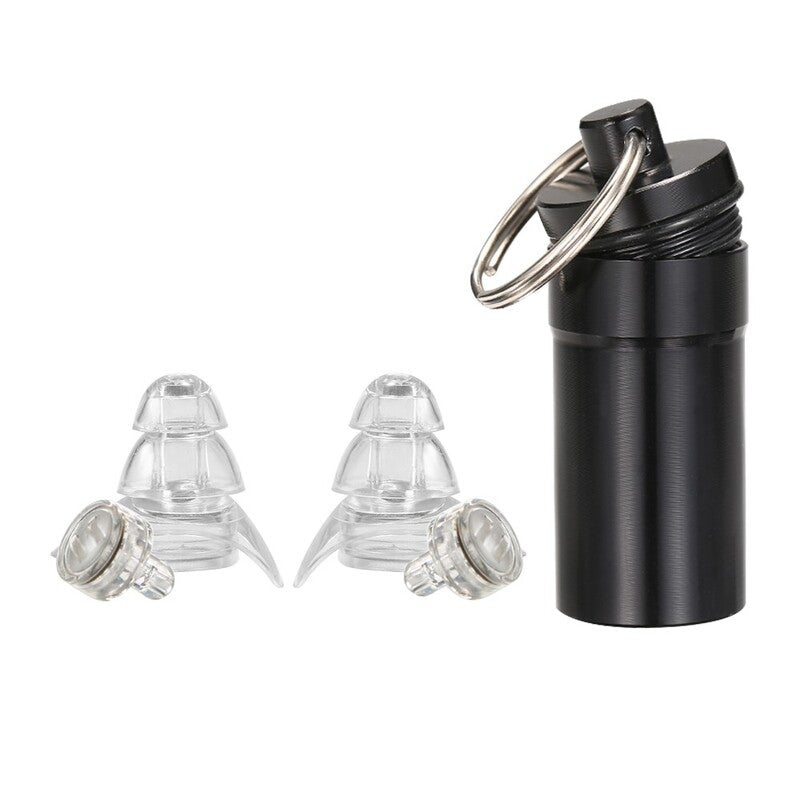 Noise Cancelling Silver1 Ear Plugs