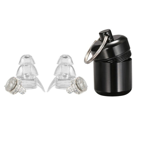 Noise Cancelling Ear Plugs Silver2