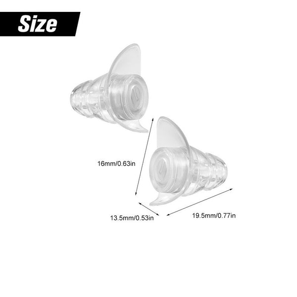 Noise Cancelling Transparent Ear Plugs
