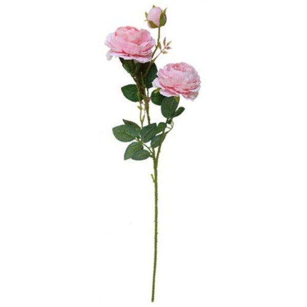 3 Heads Silk Artificial Peony Flower Home Wedding Wall Decoration Pink Floral Décor