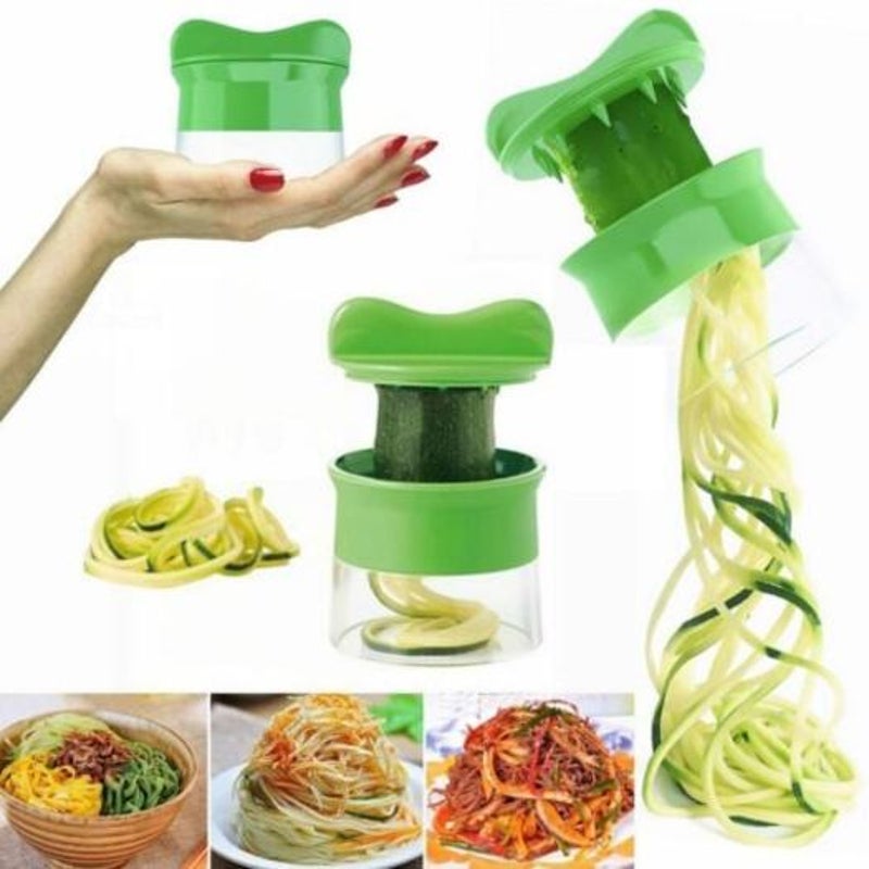 Spiralgrater Carrot Cucumber Slicer Vegetable Fruit Cutter Tool Green Peelers & Slicers