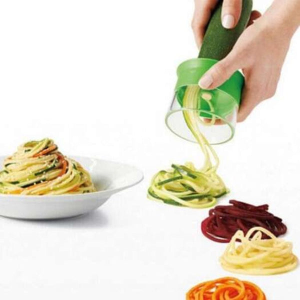 Spiralgrater Carrot Cucumber Slicer Vegetable Fruit Cutter Tool Green Peelers & Slicers