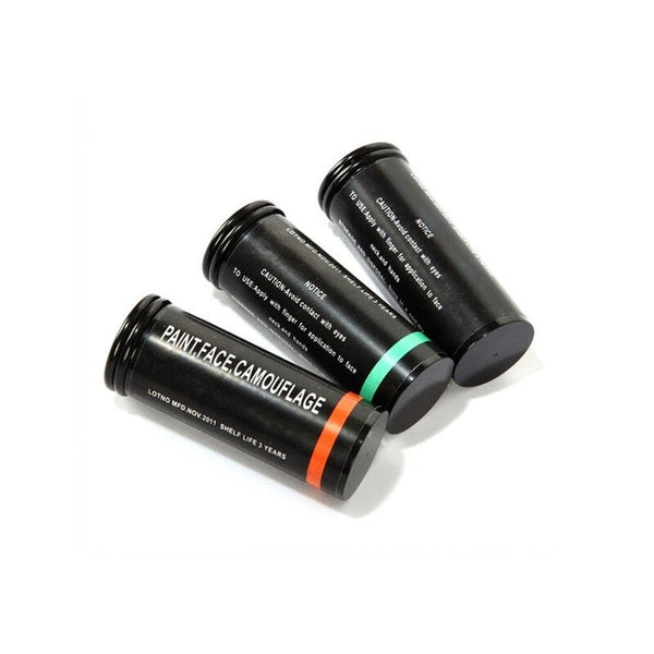 Tactical Military Camping Paint Face Body Camouflage Oil Paintball Black Other Paintball