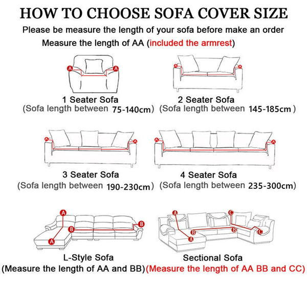 1 Seater High Stretch Sofa Cover Couch Lounge Protector Solid Colours Slipcovers