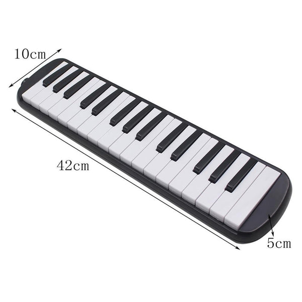 32 Key Piano Style Melodica With Box Organ Accordion Mouth Piece Blow Board Musical Instrument Melodicas