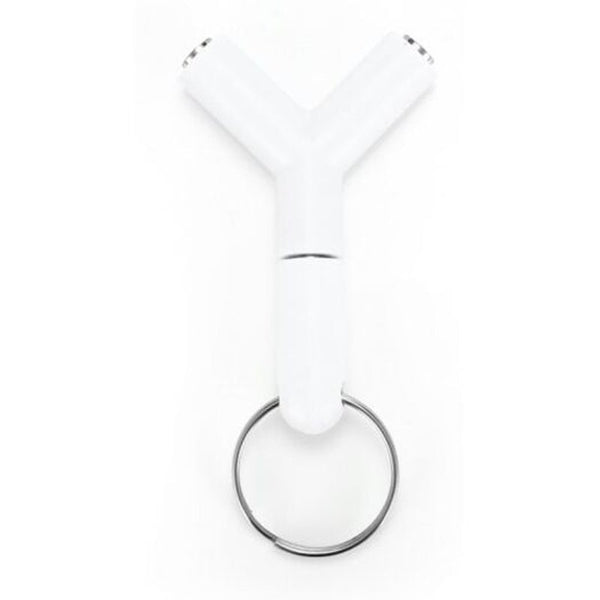 1 To 2 3.5Mm Audio Splitter White Cables & Adapters