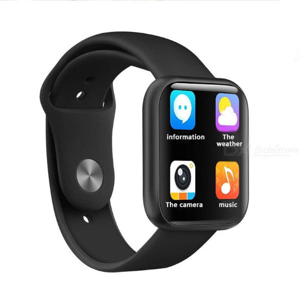 1.3 Inch Color Screen Smart Bracelet Can Monitor Exercise Heart Rate Blood Pressure Oxygen Sleep Weather Music Black