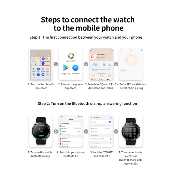 1.6Inch Display Smart Watch Bluetooth Calling Fitness Health Tracker