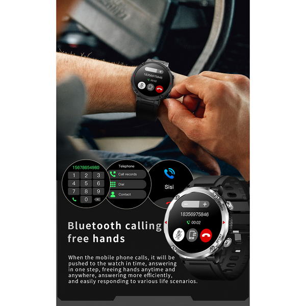 1.6Inch Display Smart Watch Bluetooth Calling Fitness Health Tracker Smart Watches