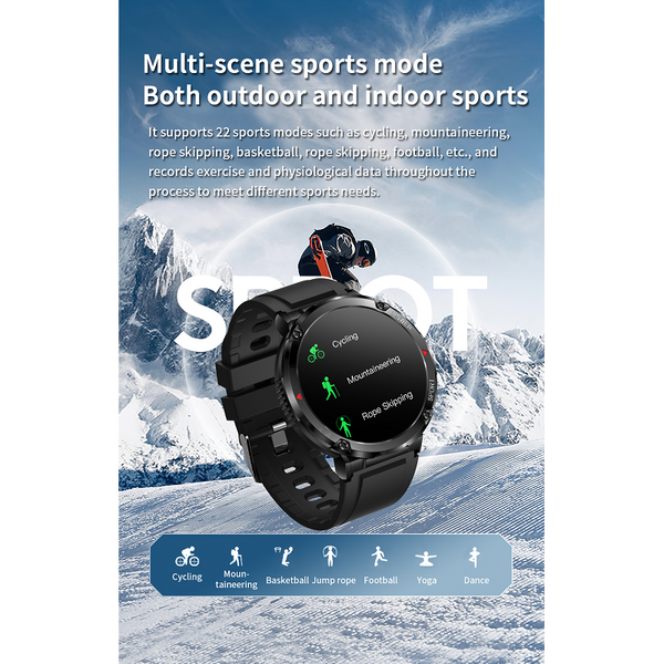 1.6Inch Display Smart Watch Bluetooth Calling Fitness Health Tracker Smart Watches