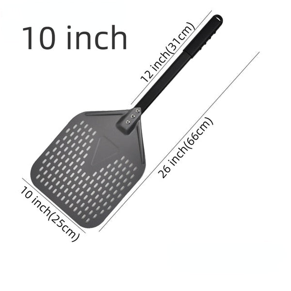 Pizza Shovel 25 Centimetre X 66 Dark Grey Metal Handle Baking Tool Pizza Paddles