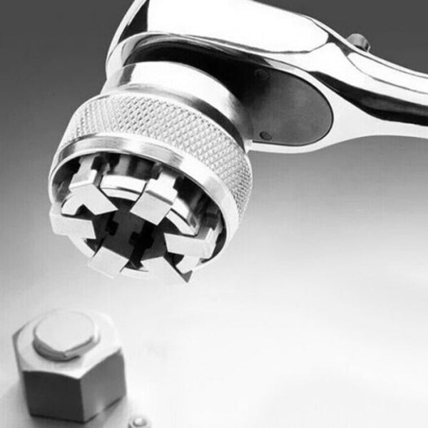 10 19Mm Magic Universal Wrench Sleeve Silver Socket Wrenches