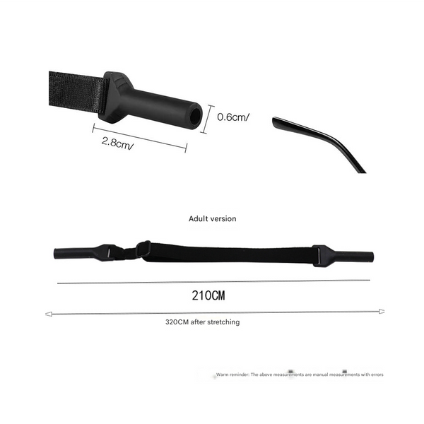 (10 Pack) Anti Slip Eyeglass Straps Secure Sports Eyewear Retainer Cord For Men Women And Kids Black Eyeglass Frames