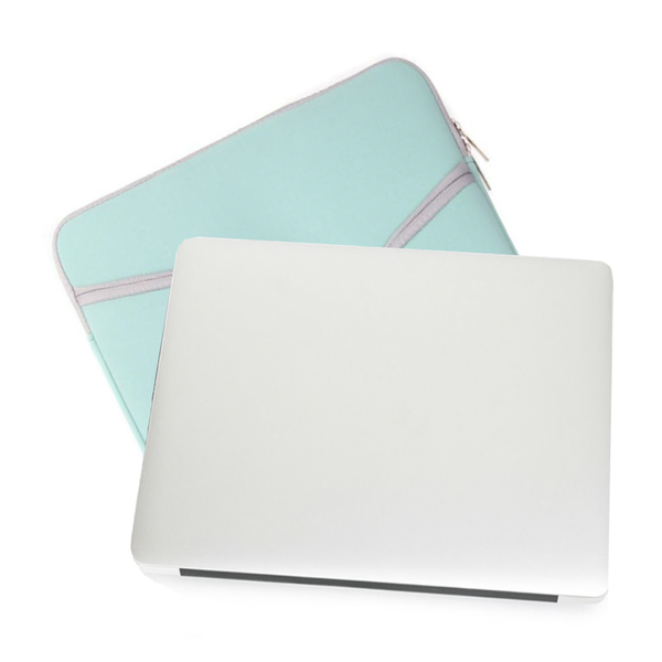 10 Inch Multi Pocket Laptop Liner Bag For Diving Material Mint Green Laptop Cases & Bags