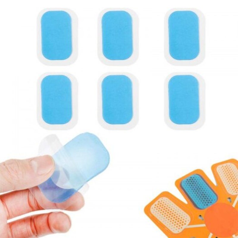10 Pcs 5 Sets Abs Trainer Replacement Gel Sheet For Ems Trainerwaist Trimmer Belt Abdominal Machines