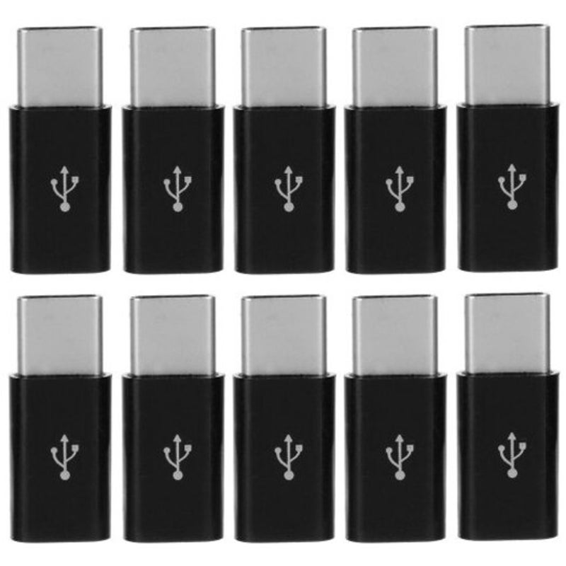 10 Pcs Type C Male To Micro Usb Female Connector Adapter Multi Cables & Adapters