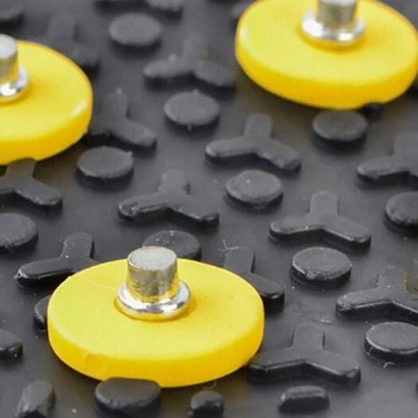 10 Tooth Simple Snow Anti Skid Shoe Cover Crampons Black L Other Clothing