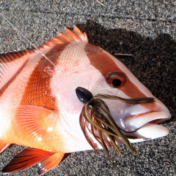 Vike 1 Oz Skirted Jig Head Lure Candy Craw Baits & Lures