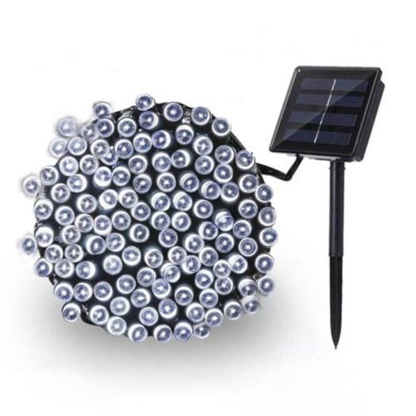 100 Led Solar Light Outdoor Waterproof String Fairy Lights Christmas Powered Street Lamp Muticolor Seasonal Decorations
