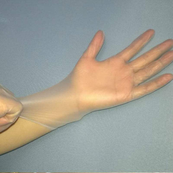 Rubber Gloves 100 Pieces Clear Disposable Household Accessories Disposable Gloves