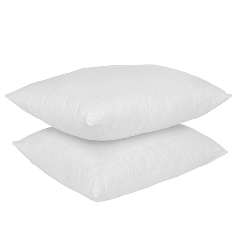 Luxury Bamboo Quilted Pillow Twin Pack Pillows