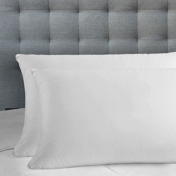 Luxury Bamboo Gusset Pillow Twin Pack Pillows