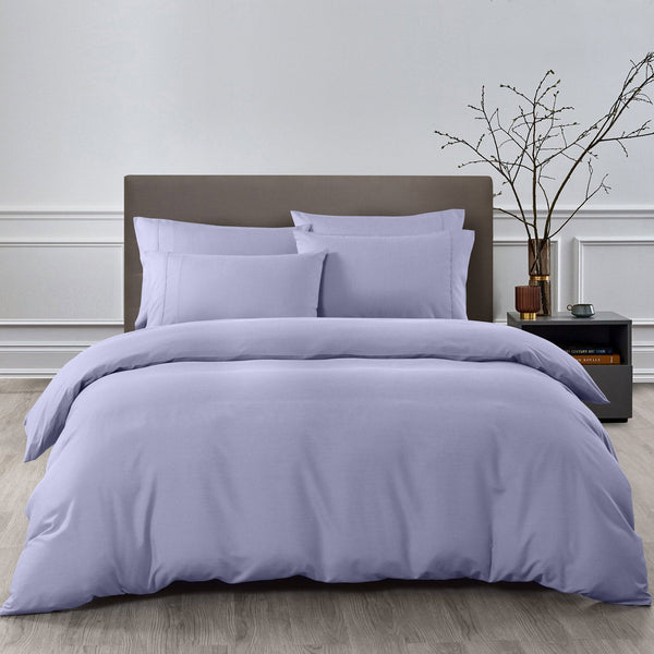 Royal Comfort Bamboo Cooling 2000Tc 6 Piece Combo Set King Lilac Grey Sheets