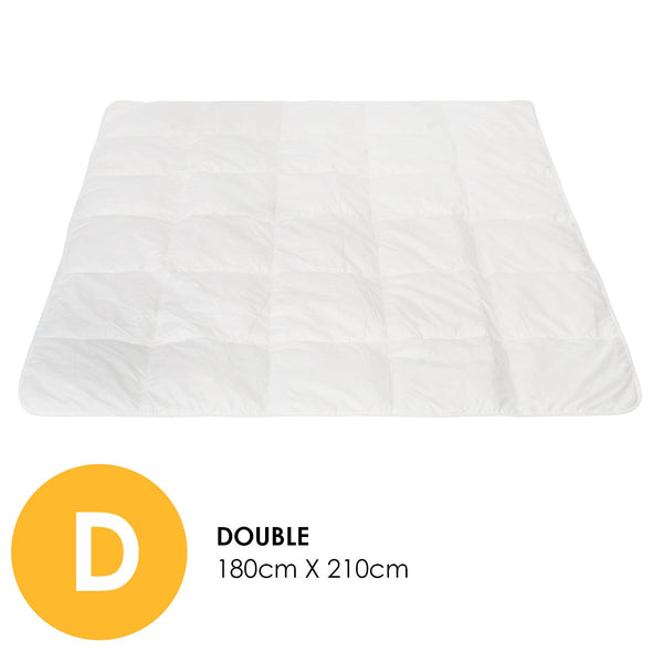 Deluxe 260Gsm Eco Silk Touch Quilt Double Double Bed Quilts