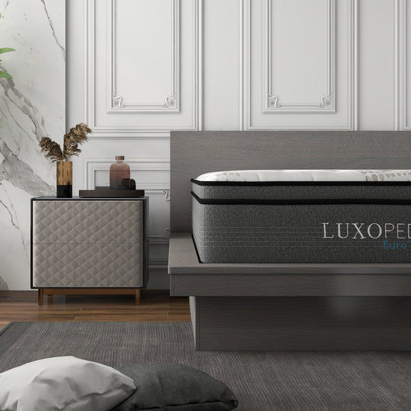 Luxopedic Eurotop 5 Zone Mattress Single Size Mattresses