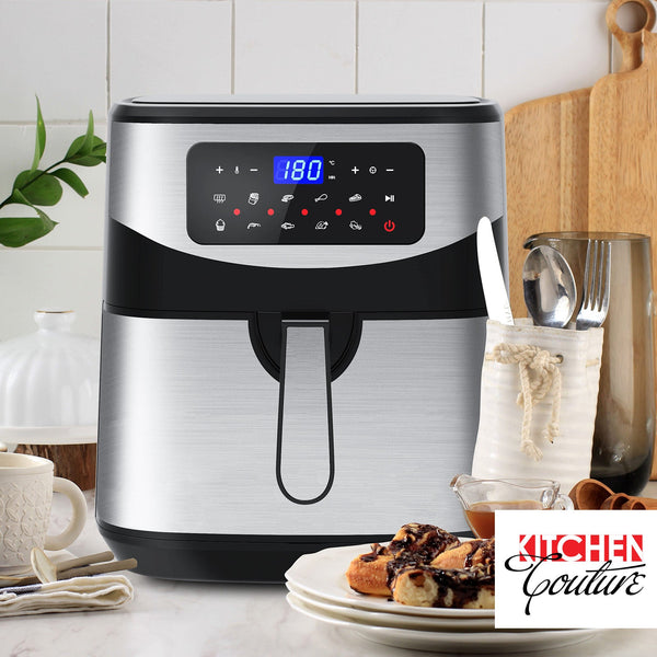 Kitchen Couture Digital 12L Air Fryer Silver Air Fryers