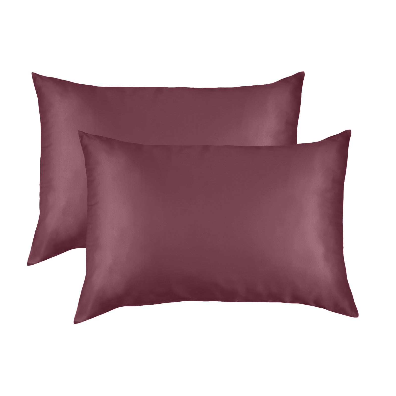Silk Pillow Case Twin Pack Size: 51X76cm Malaga Wine Pillow Cases