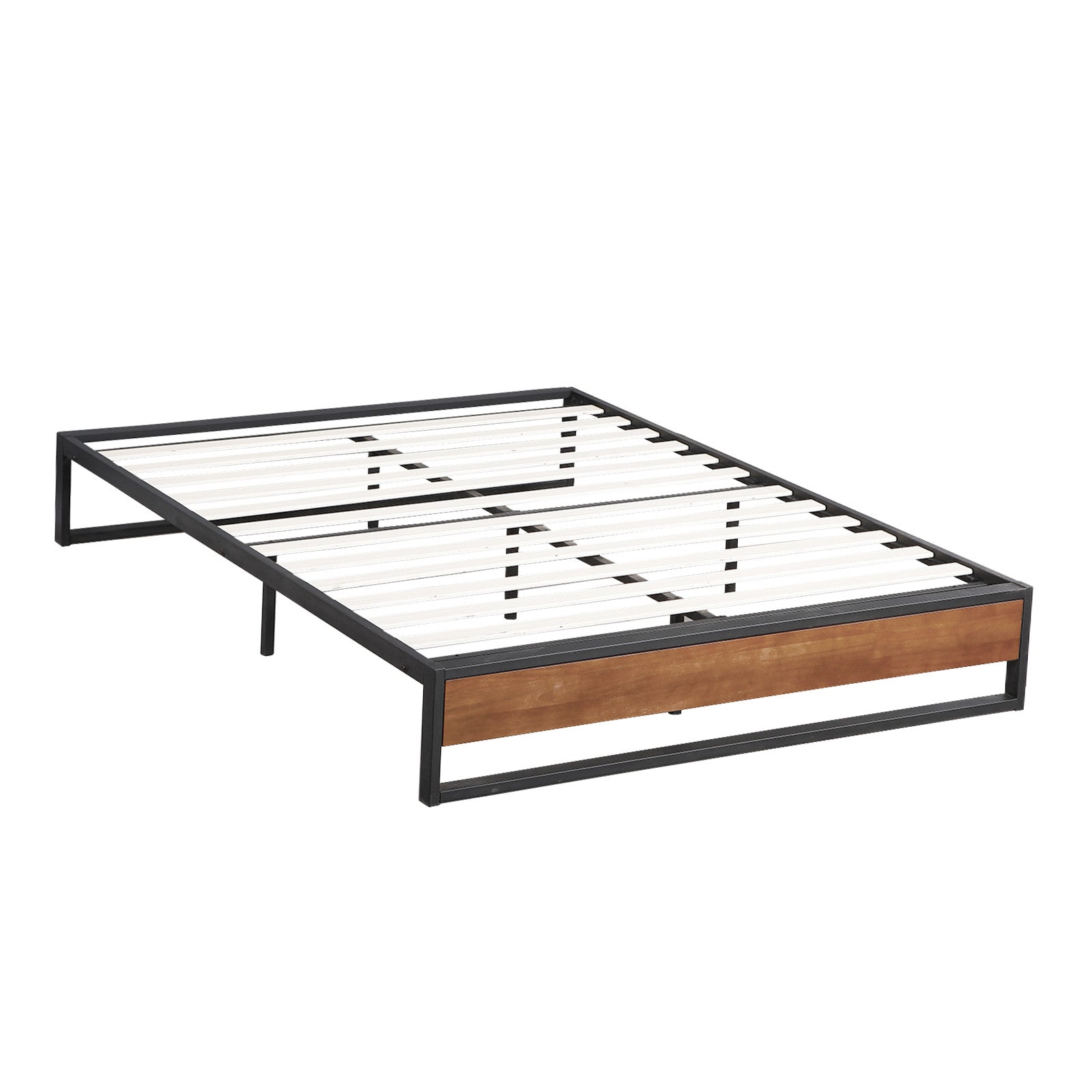 Sorrento Metal And Wood Bed Base Single Single Bed Frames